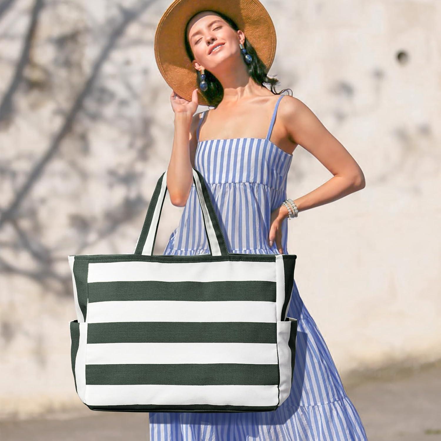 Strandtasche Damen XXL Tote Bag Badetasche Shopper Handtasche