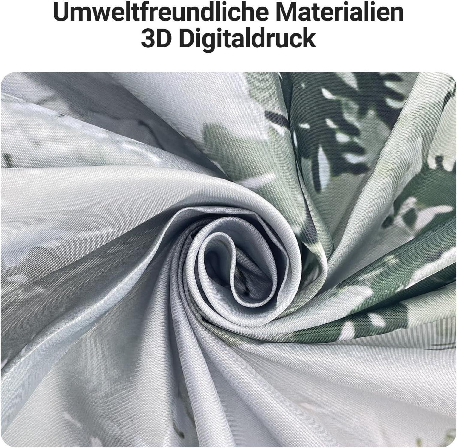 Duschvorhang Antischimmel Waldmuster