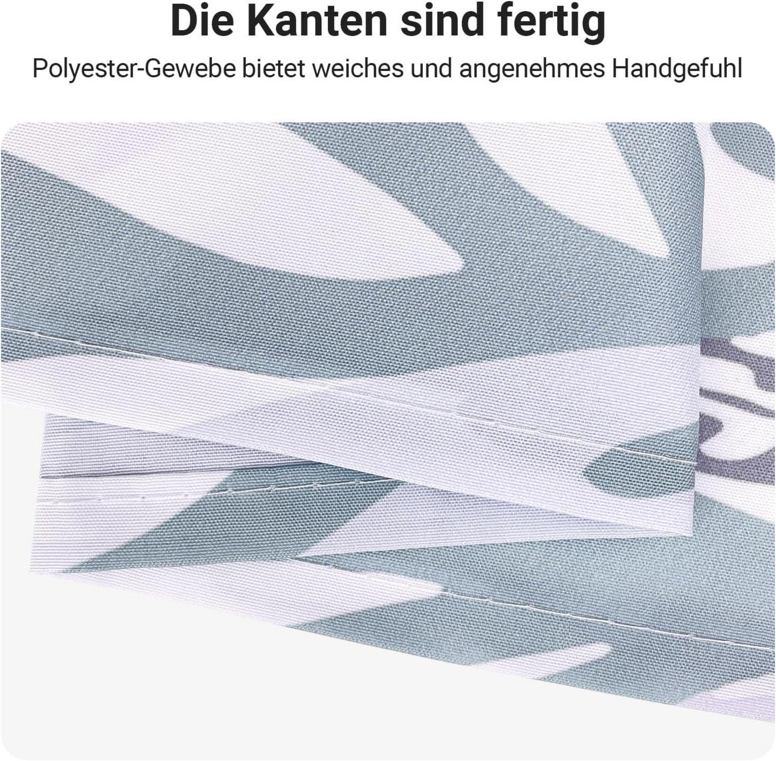 Duschvorhang 200x160cm U-Boot Seepferdchen Antischimmel Polyester