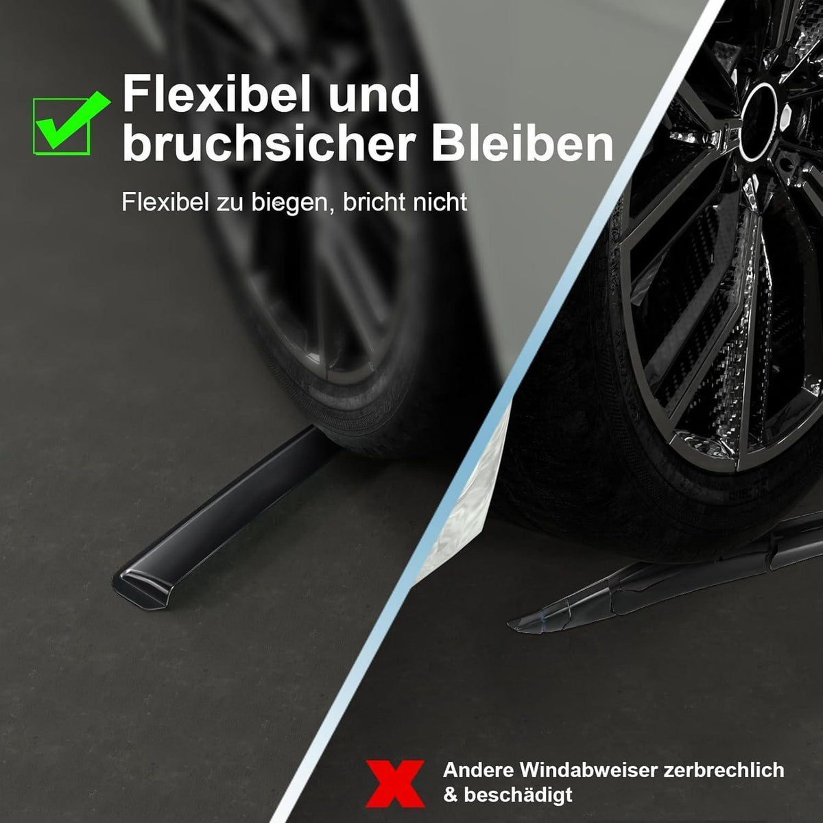 Windabweiser für VW T5 (2003-2015) & T6 (ab 2016)