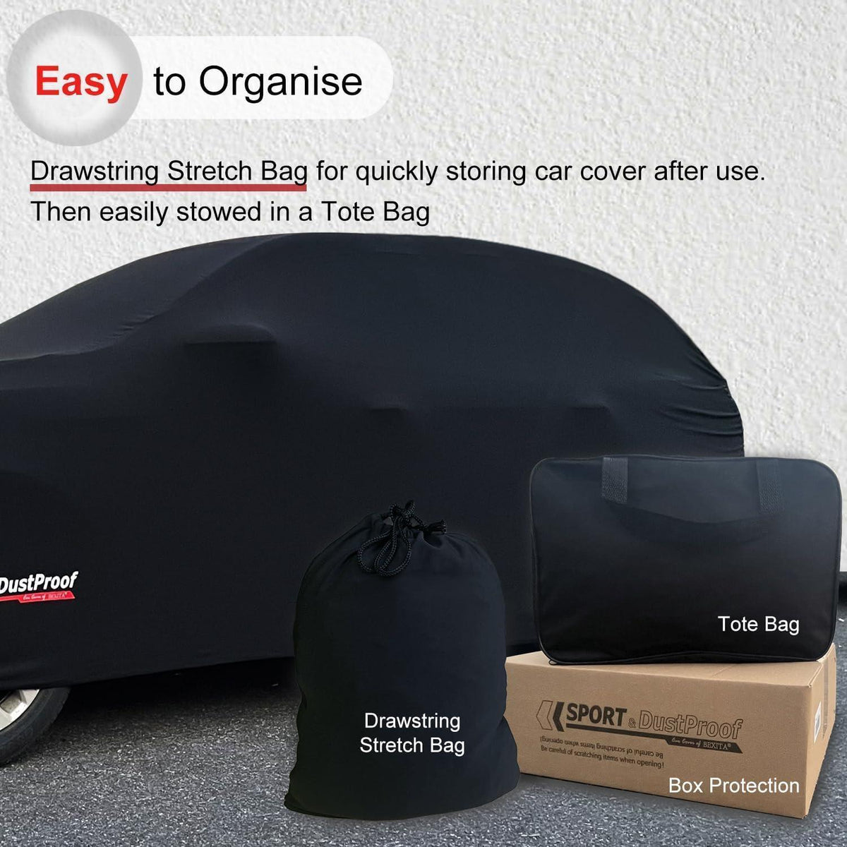 Premium Auto Abdeckplane Indoor Stretch SUV-XL