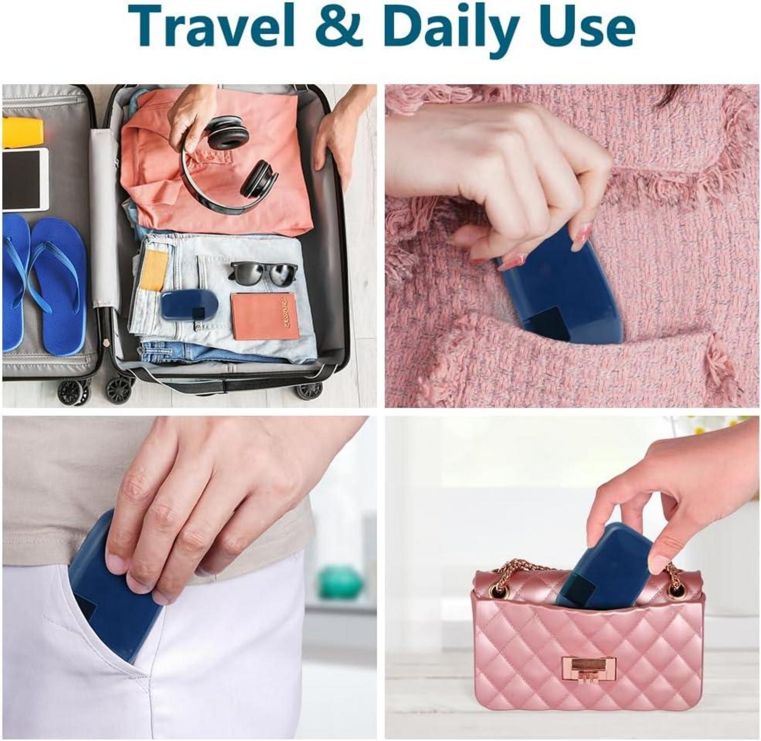 Pillenteiler Tablettenschneider mit scharfen Klingen & Aufbewahrungsfach