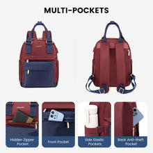 LOVEVOOK Damen Rucksack Klein Wasserdicht USB-Ladeanschluss