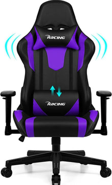 Ergonomischer Gaming Stuhl mit verstellbaren Kissen und