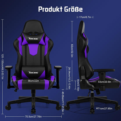 Ergonomischer Gaming Stuhl mit
