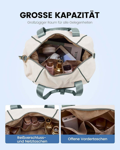 Handgepäck 40x20x25 Erweiterbare Tasche Cabin Travel Bag Weekender Carry On