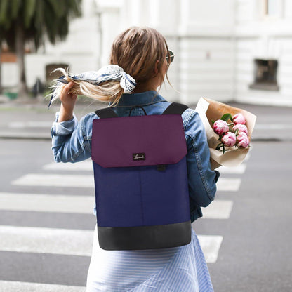 Damen Rucksack Groß Wasserdichter Laptop Daypack 15,6 Zoll Büro Uni