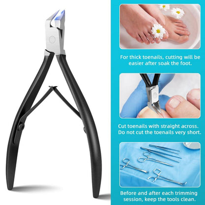Professionelle Nagelzange aus Edelstahl für eingewachsene Fußnägel
