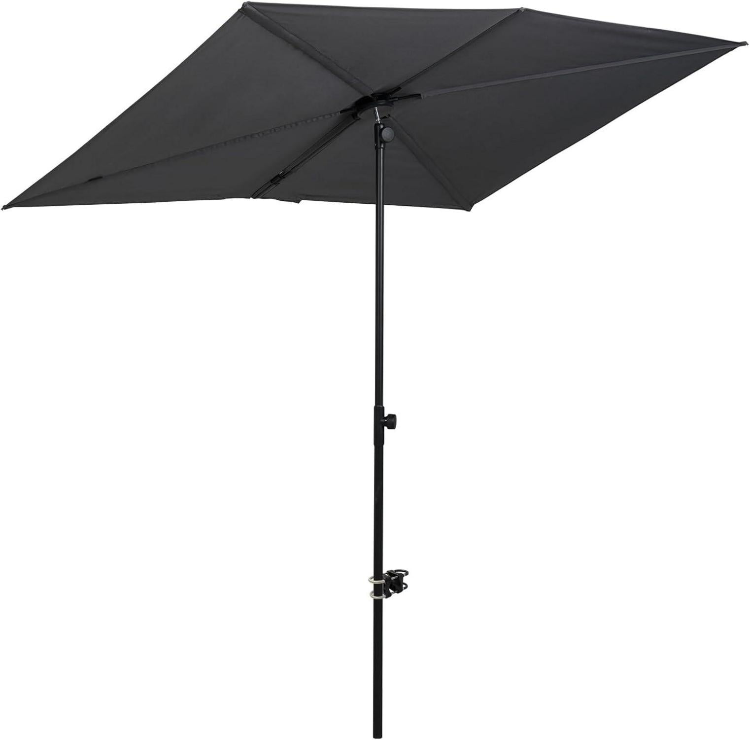 Grand Patio Sonnenschirm Balkon 183x134cm Rechteckig UV-Schutz