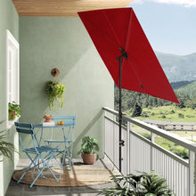 Grand Patio Sonnenschirm Balkon 6 Rippen Gartenschirm