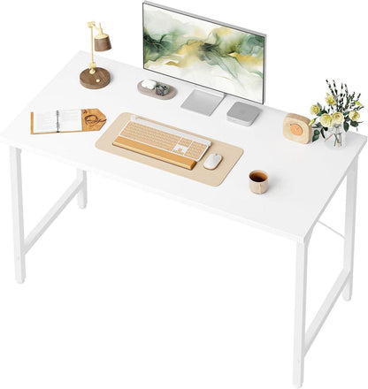 Schreibtisch 100x48 cm Holz Metallgestell Industrie-Design