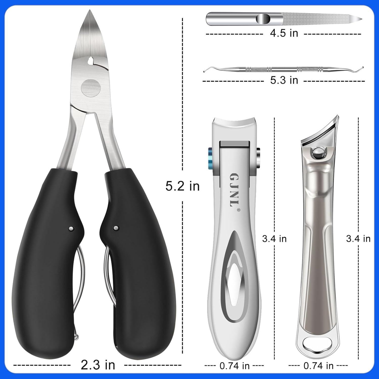 Nagelknipser für Senioren dicke Zehennägel 16mm 37mm breite Öffnung