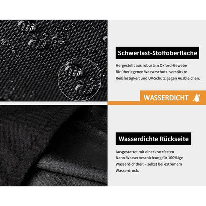 Wasserdichte Sonnenschirm Hülle bis 400cm Ø, UV-Beständig & Winterfest