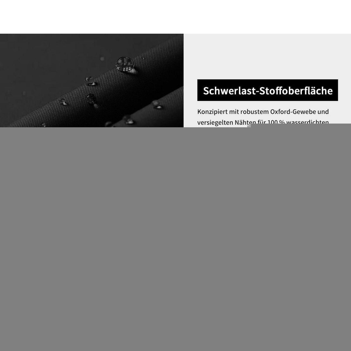Sonneninsel Abdeckung Wasserdicht & Winddicht 190x90/50cm