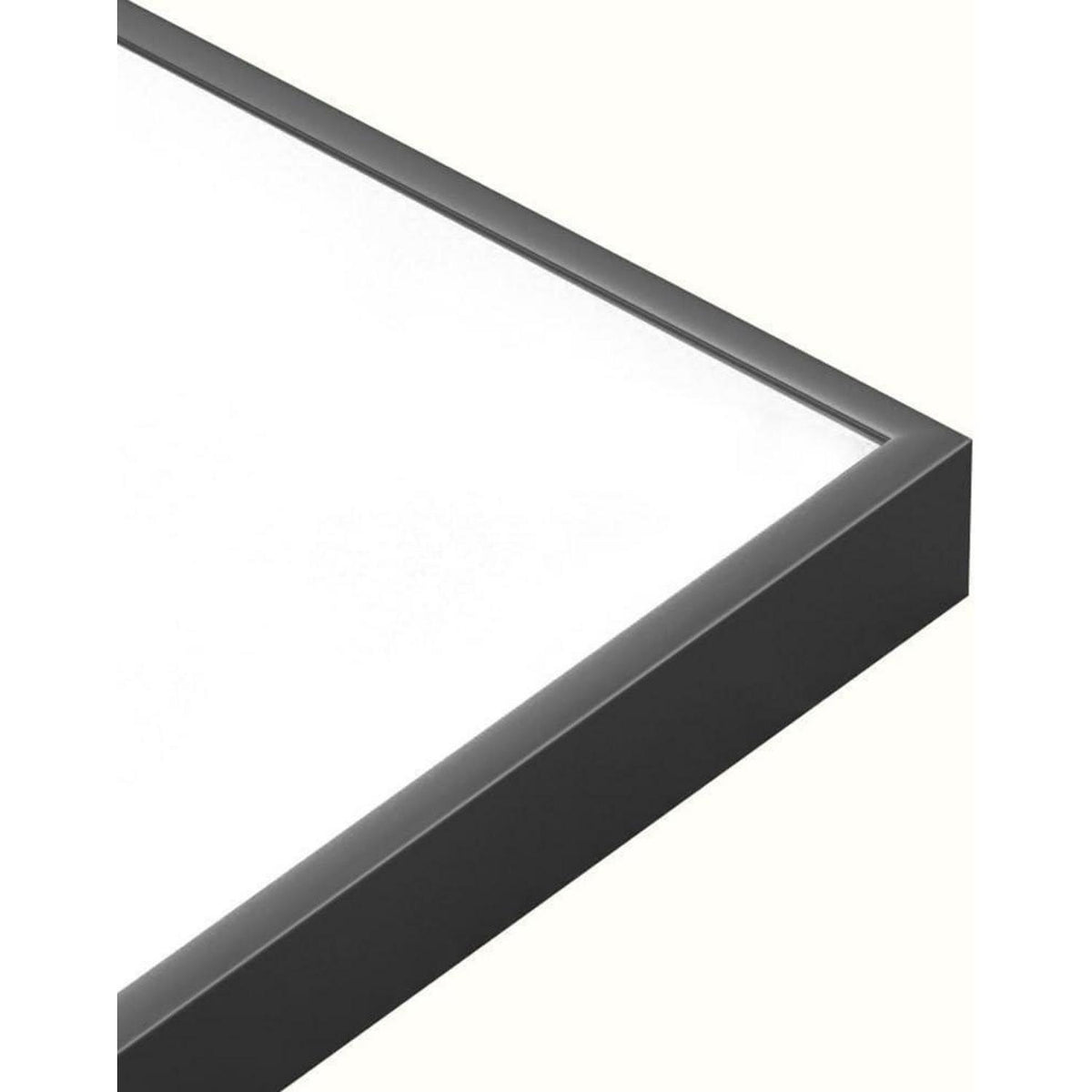 Ganzkörperspiegel mit Ständer – 165 x 60 cm, Schwarz