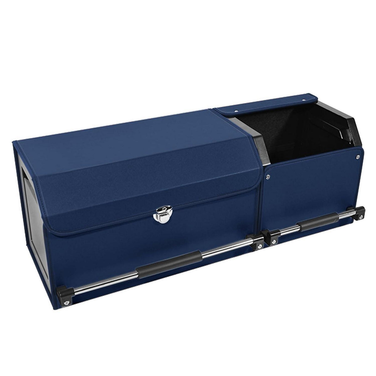 Auto Kofferraum Organizer mit Deckel & Griff – Blau