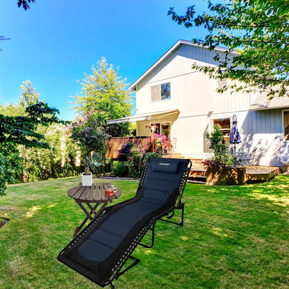 Sonnenliege Klappbar Gartenliege Strandliege 5-fach