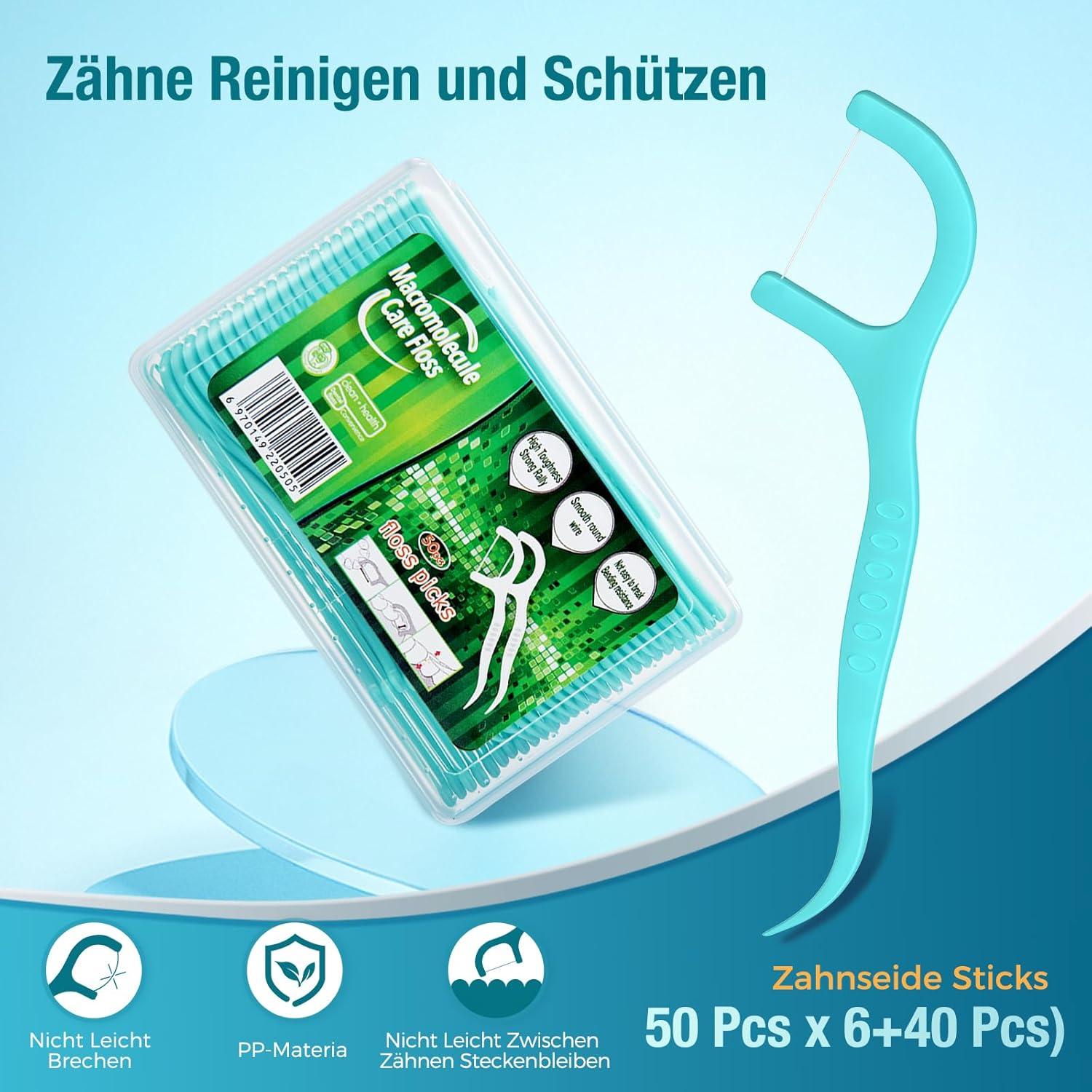 Dental Floss Sticks Zahnseide Zahnstocher Interdental