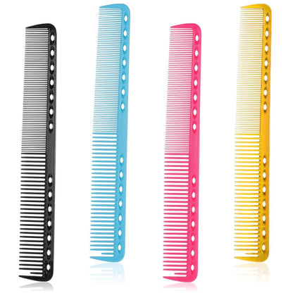 4er Set Carbon Haarkämme Antistatisch Hitzebeständig, Profi Styling