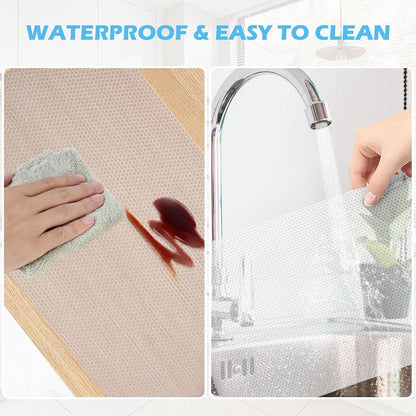 Rutschfeste Schubladenmatte – Transparent, 60x610 cm