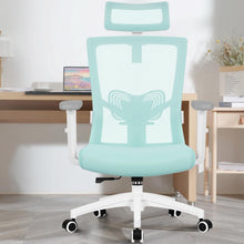 Ergonomischer Bürostuhl mit verstellbarer Kopfstütze und