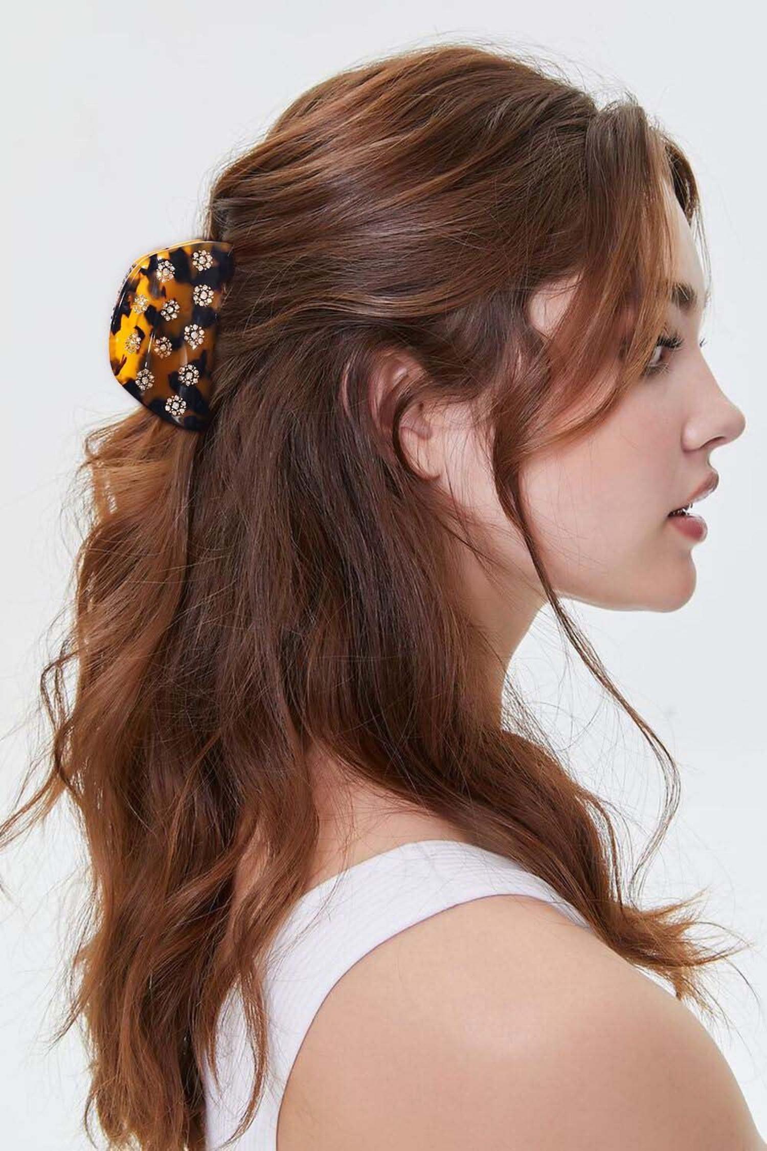 LILIE&WHITE Damen Haarspangen-Set 2er-Pack Kirsch Blumen Rutschfest