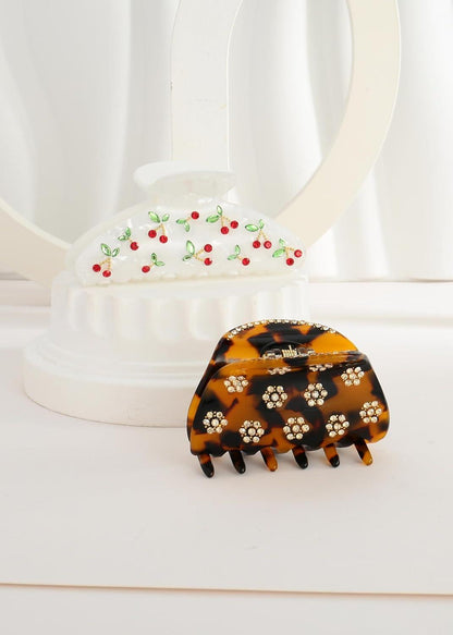 LILIE&WHITE Haarspangen-Set Damen 2er-Pack Kirsch- Blumen-Design hocgvvtr18qml86xbbsqphnxalg50coqs