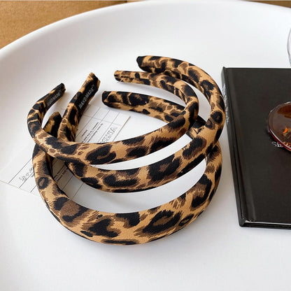 Leopardmuster Kopfbänder 3er Set für Frauen Mädchen Haar Accessoires