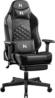 Ergonomischer Gaming Stuhl Schwarz 90-165° verstellbar
