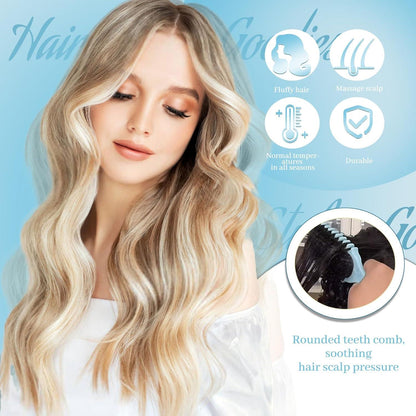 Lockenbürste Set Haarbürste Lockenkamm Breitzinkenkamm