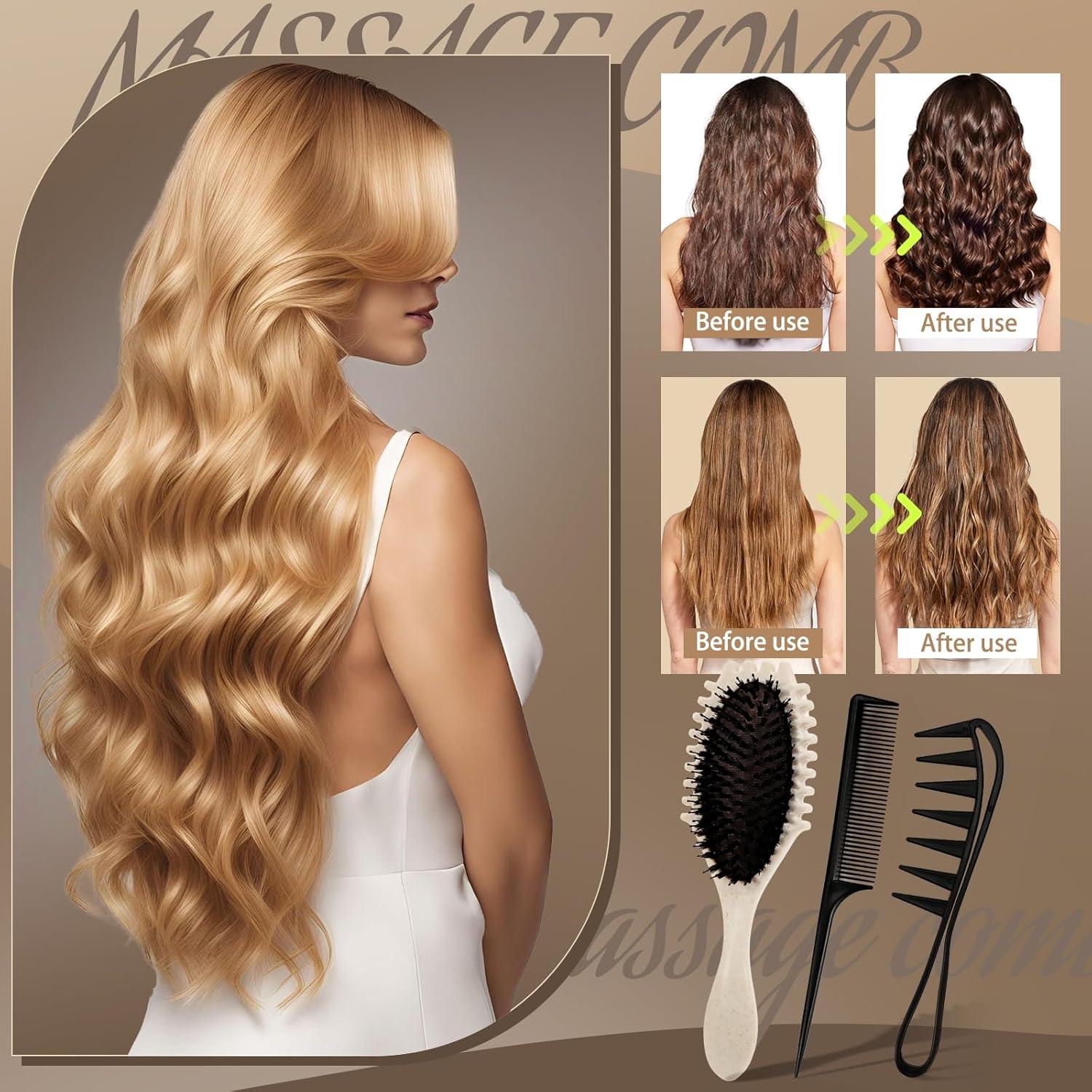 Curl Hair Brush Bounce Curly Define Lockenbürste Detangler Styling