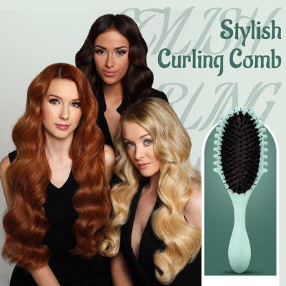 Lockenbürsten Set Haarkamm für definierte Locken Entwirren Formen