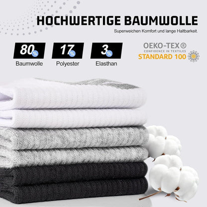 Sneaker Socken 10/20er Pack | Atmungsaktiv & Komfortabel