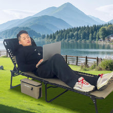 Klappbare Sonnenliege 5-stufig verstellbar Outdoor