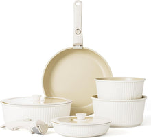 Induktion Töpfe Pfannen Set mit Deckeln Antihaft Granit Casseroles