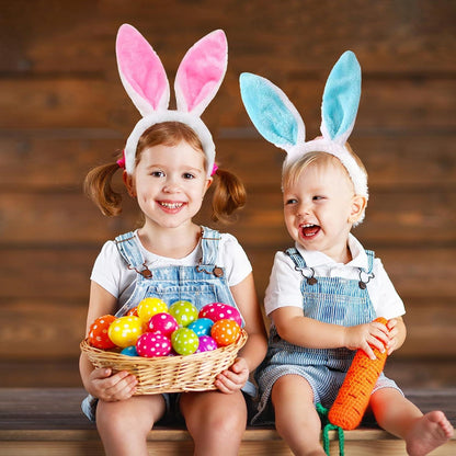HFMYGS Hasenohren Kostüm Haarreif Plüsch Stirnbänder Ostern Party