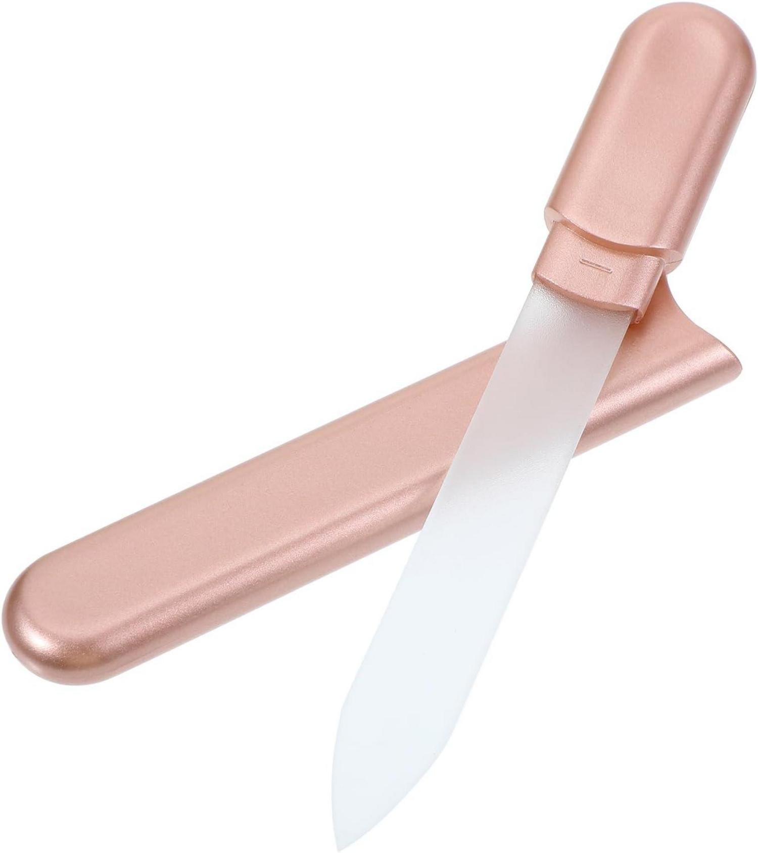 Kristall Glasnagelfeile mit Etui