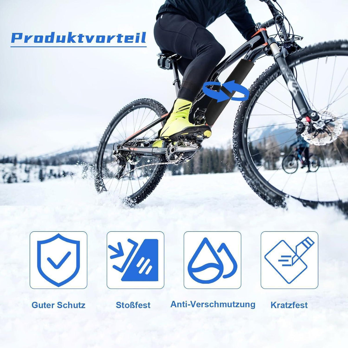 E-Bike Akku Schutzhülle Wasserdicht 28-45cm Umfang