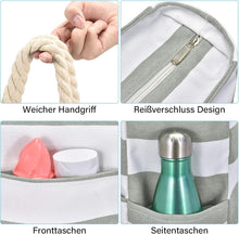 Große Strandtasche Damen Wasserdicht mit Schuhfach und 8