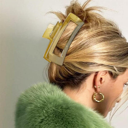4er Set Große Rutschfeste Haarklammern für Dickes Haar