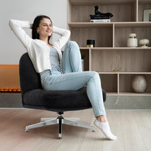 Ergonomischer Bürostuhl ohne Armlehne, Sessel Wohnzimmer mit