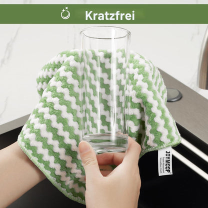 Mikrofaser Reinigungstücher bunt – 18er Pack für Küche & Haushalt