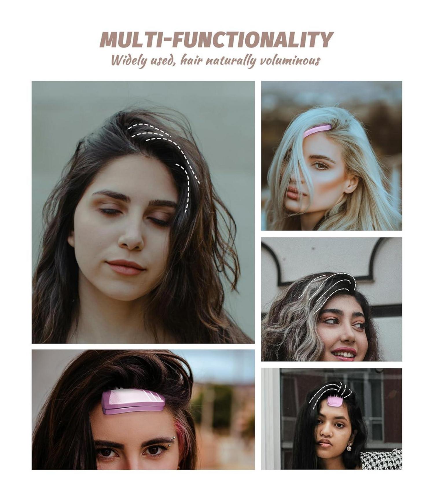 Volumen Clips Haare 4 Stück für Pony Haaransatz Haarklammer Haarwurzel