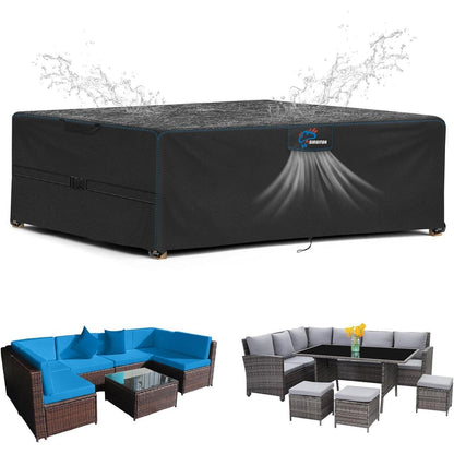 Gartenmöbel Abdeckhaube 420D Oxford Rip-Proof wasserdicht 250x180x90cm
