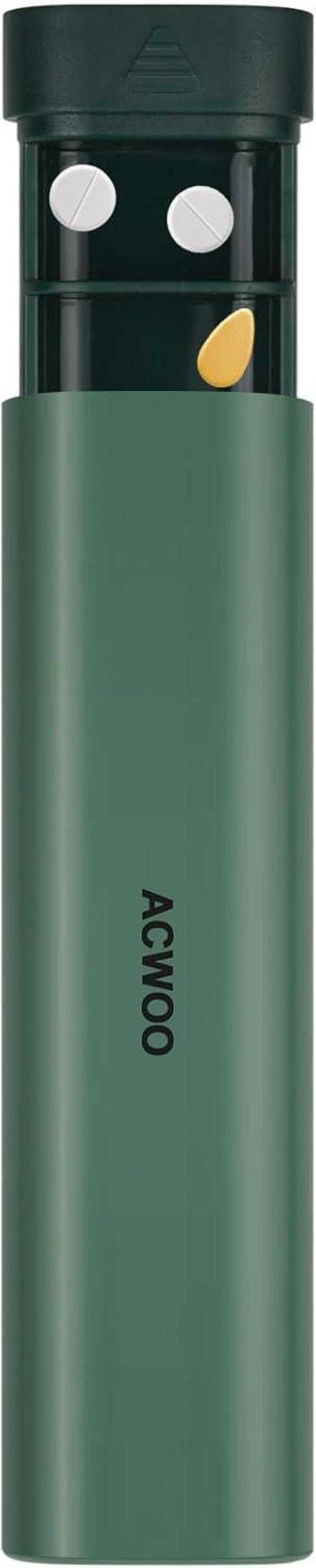 Tablettenbox 7 Tage Pillendose Medikamentenbox BPA Frei Grün