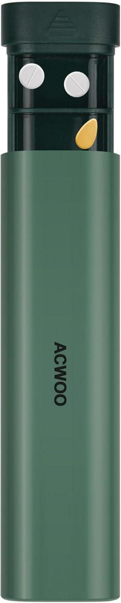 Tablettenbox 7 Tage Pillendose Medikamentenbox BPA Frei Grün