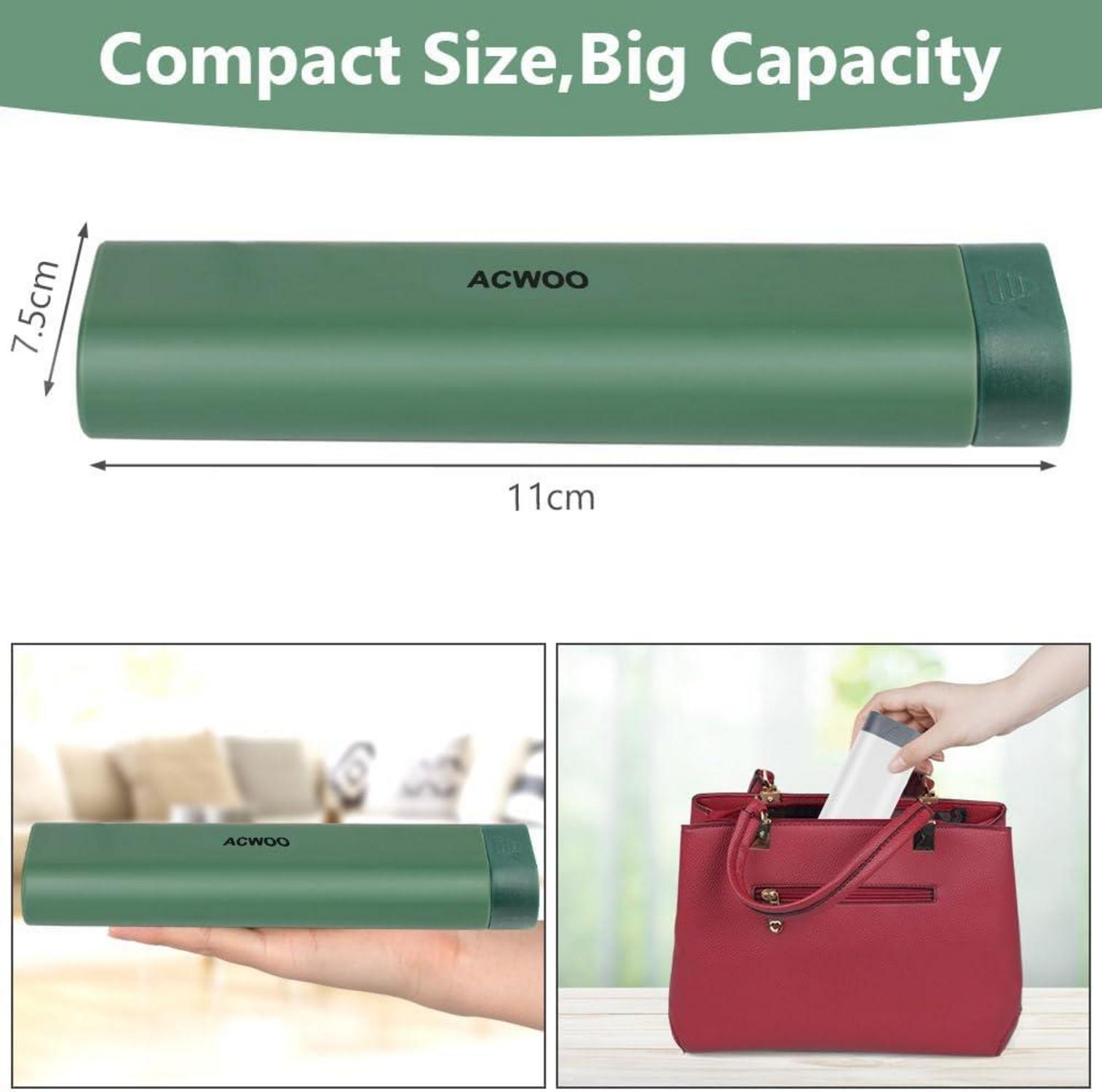 Tablettenbox 7 Tage Pillendose Medikamentenbox BPA Frei Grün