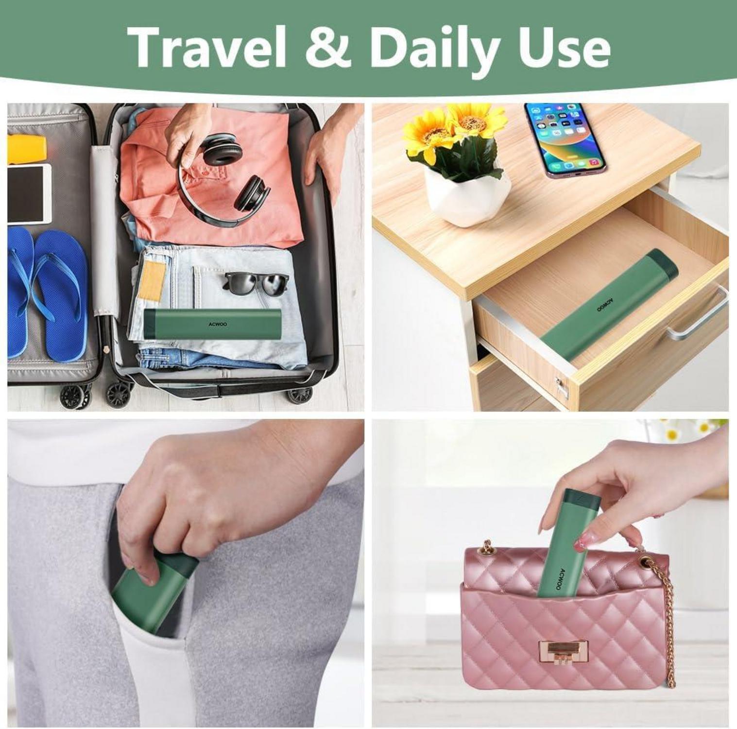 Tablettenbox 7 Tage Medikamentenbox Pillendose BPA-Frei Grün