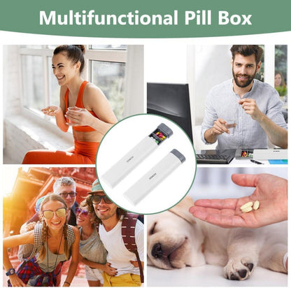 Tablettenbox 7 Tage Medikamentenbox BPA-frei Seniorenfreundlich