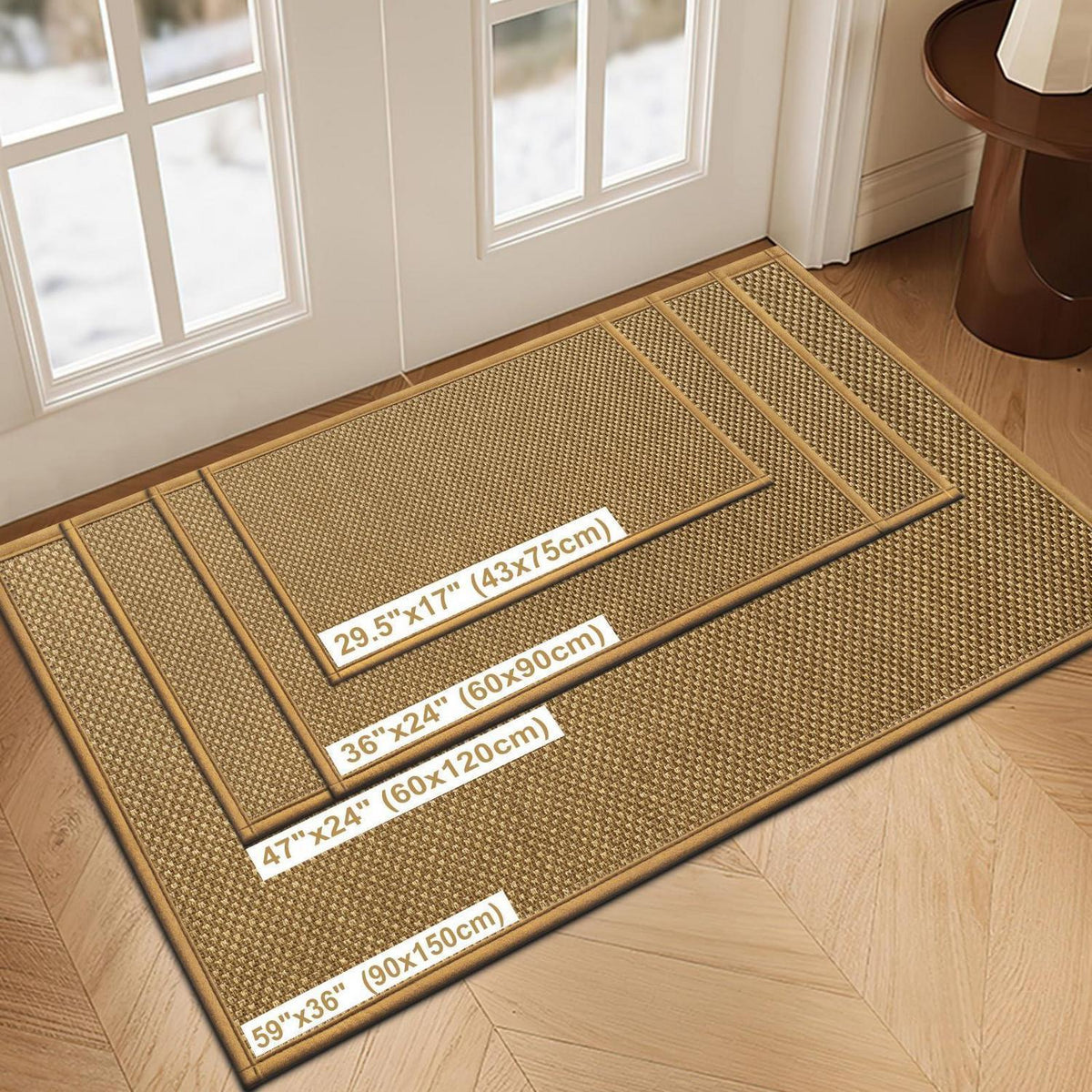 Fußmatte Innen 90x150 cm – Rutschfest & Waschbar